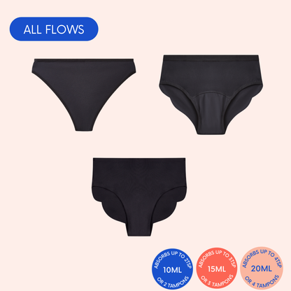 ALL FLOWS COVERED BUNDLE - GRACIE, SUSIE & CARLA